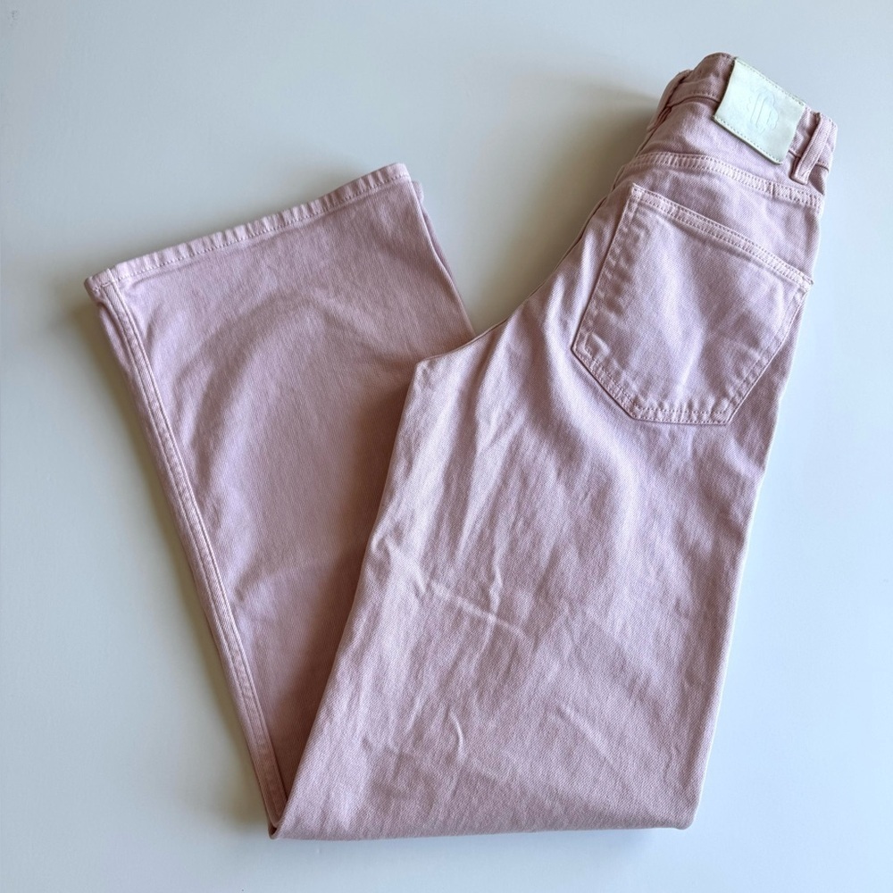 Maje pink wide leg jeans - Picture 3 of 13